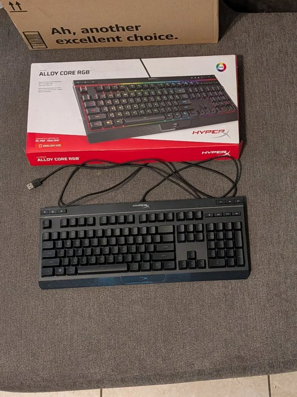 Gaming Keyboard - HyperX Alloy Core RGB